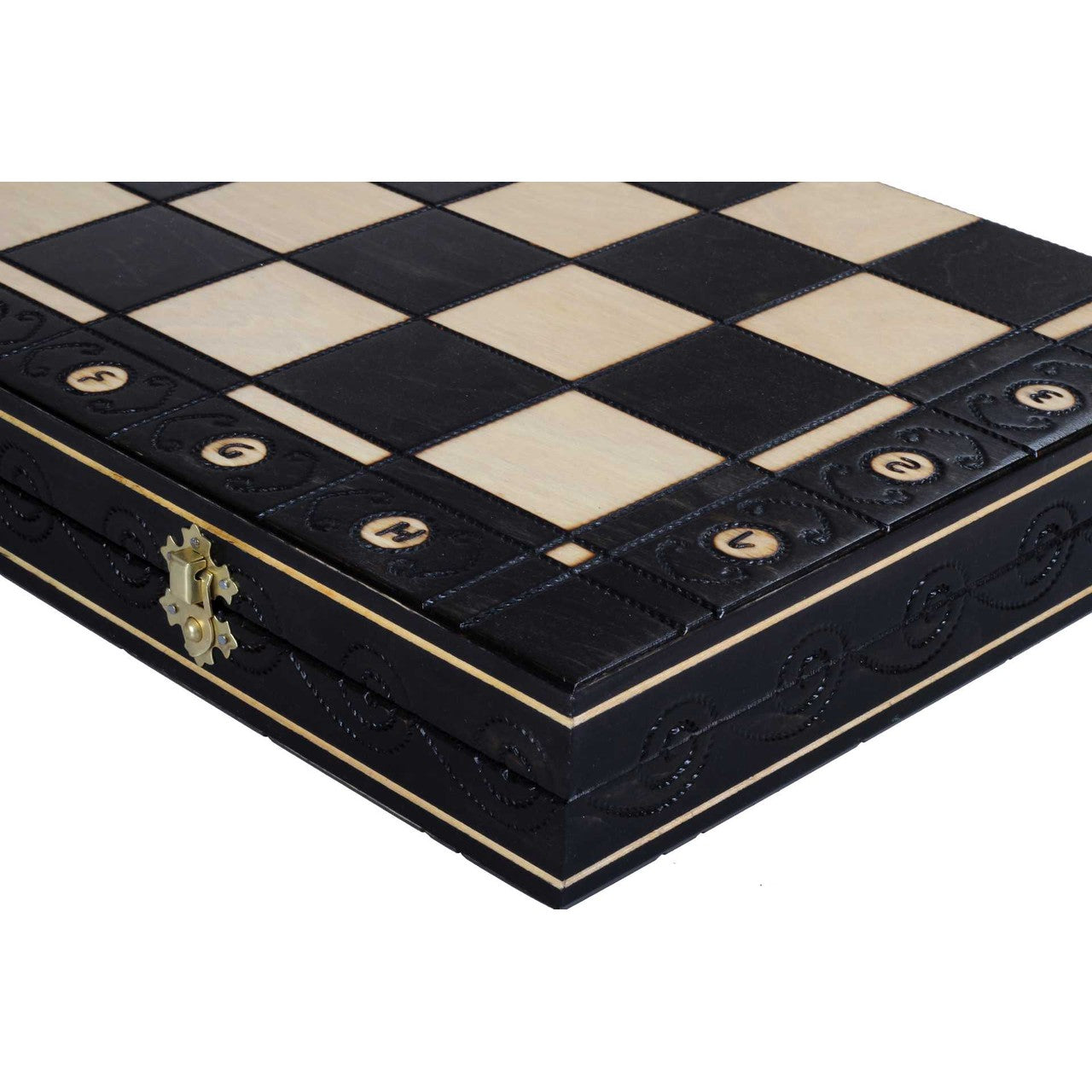 BLACK AMBASSADOR Chess Set | 55cm