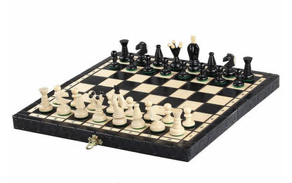 KING'S BLACK Chess Set