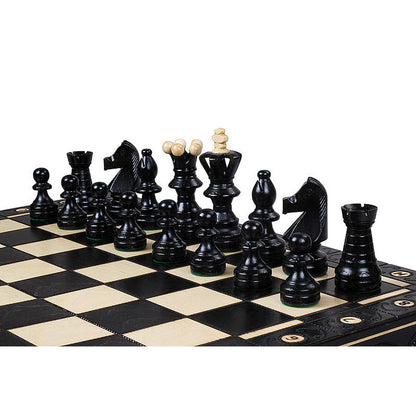 BLACK AMBASSADOR Chess Set | 55cm