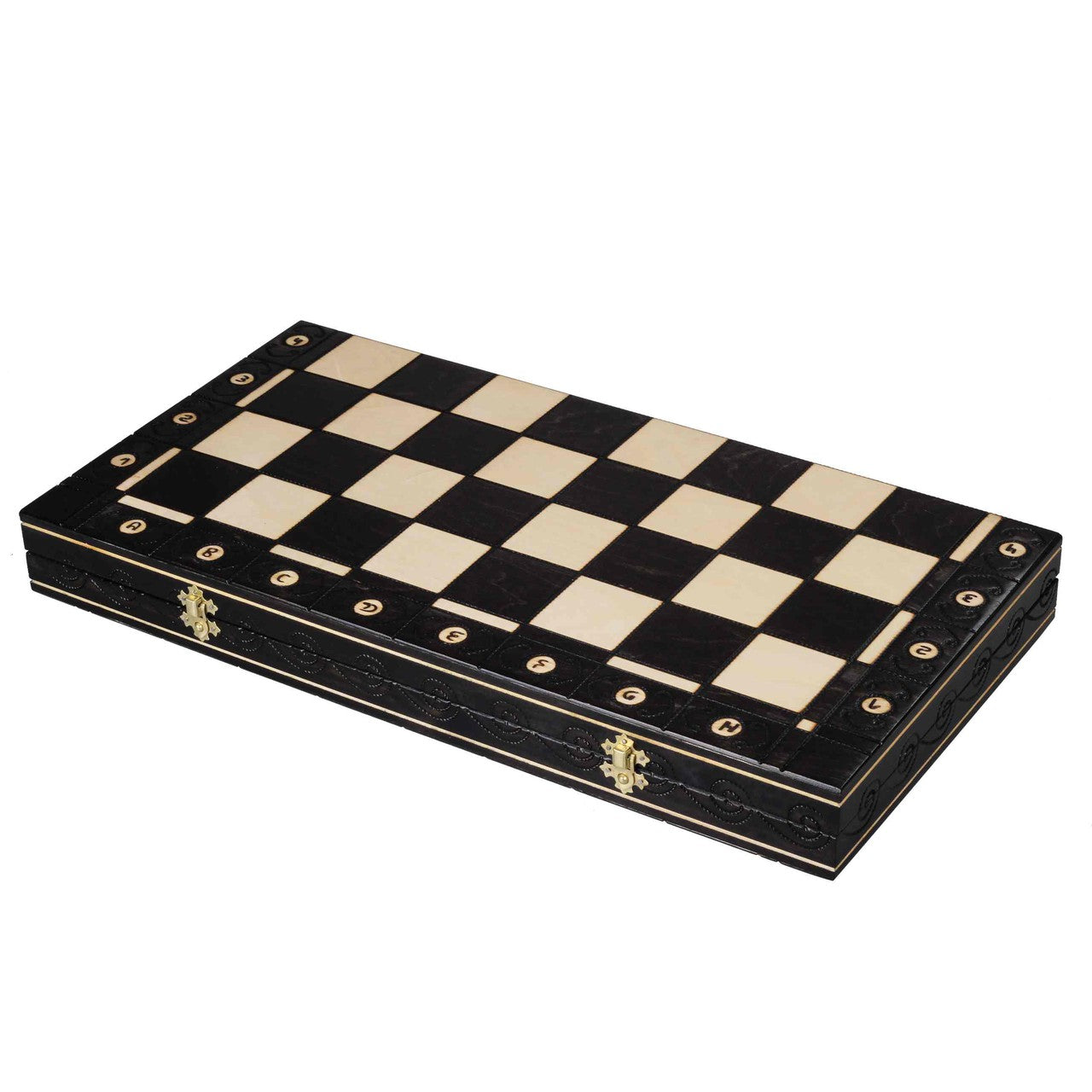 BLACK AMBASSADOR Chess Set | 55cm