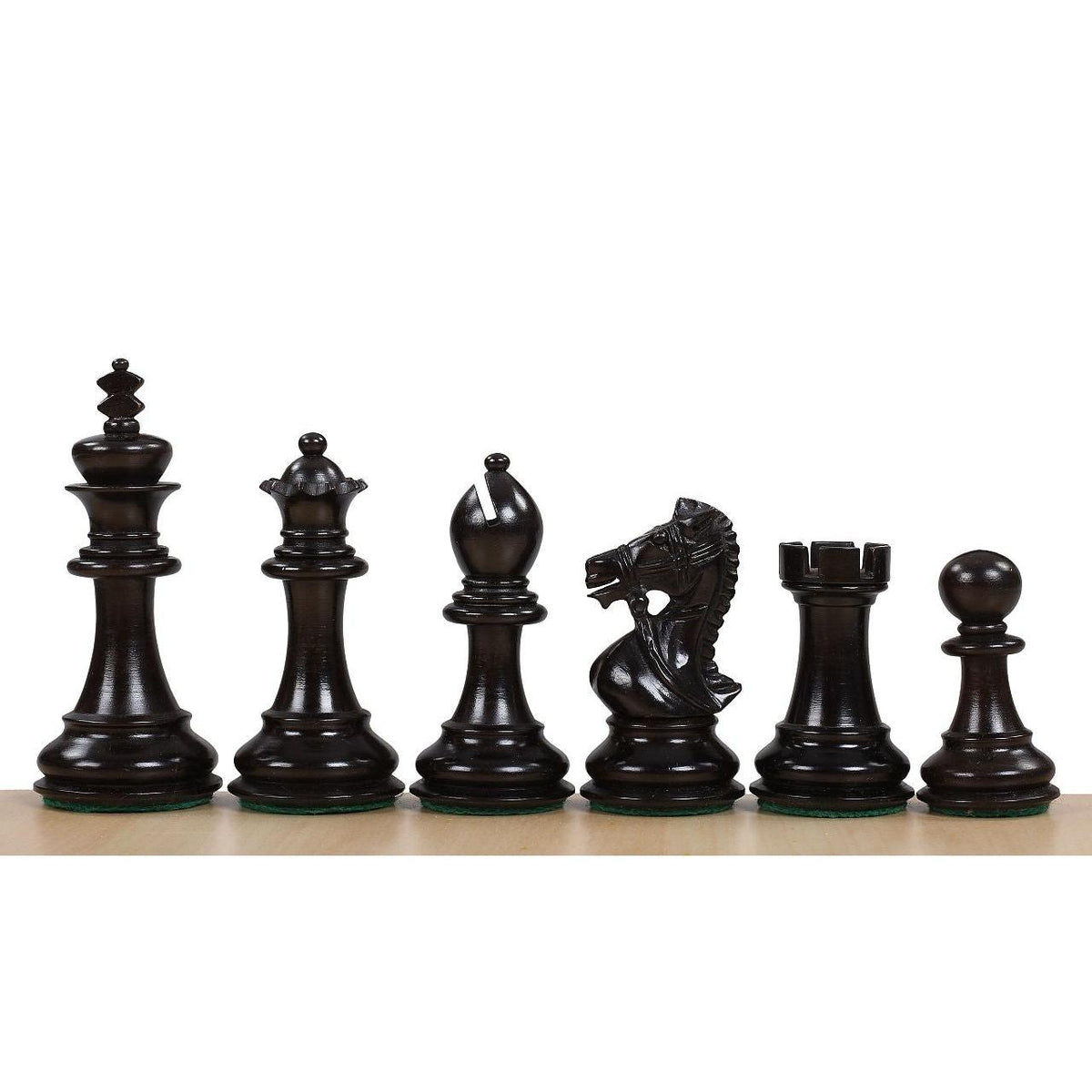 Chess Pieces KING'S BRIDAL STAUNTON BLACK