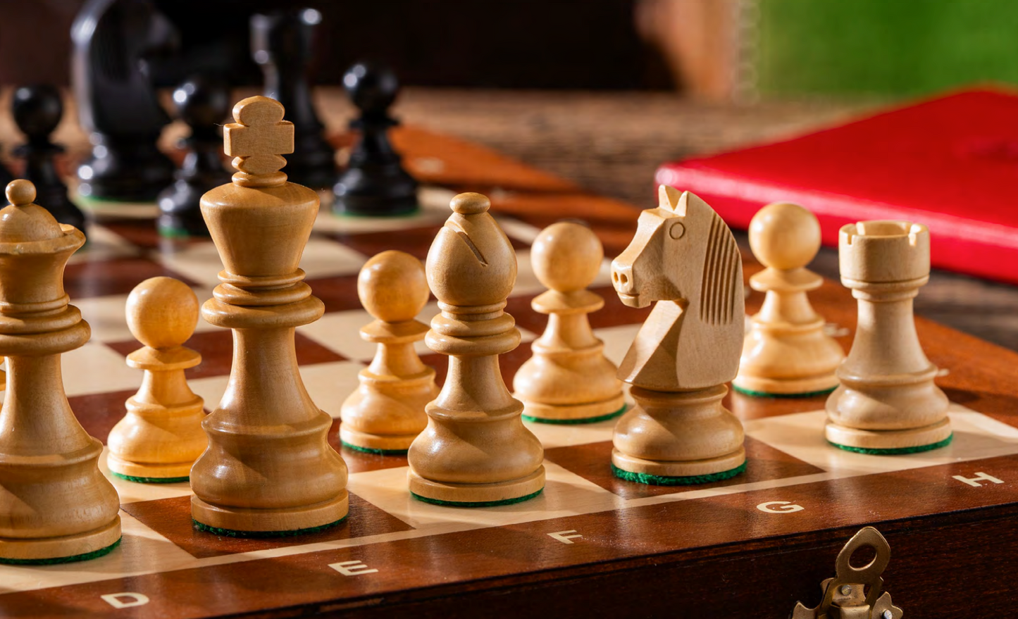 GERMAN STAUNTON BLACK Chess Set