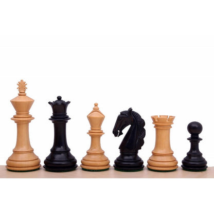 Chess pieces COLOMBIAN STAUNTON Ebonized