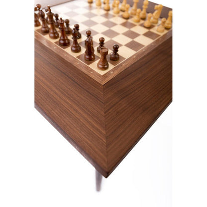 Chess Table Walnut