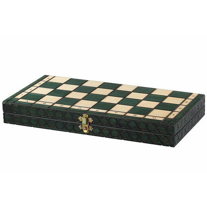 KING'S GREEN Chess Set | 38cm